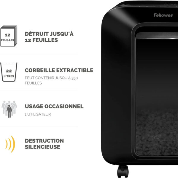 Destructeur Fellowes Powershred® LX200 (5502201) – Image 4