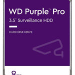 Disque dur interne 3.5" Western Digital Purple Pro 8 To pour la vidéo intelligente (WD101PURP)