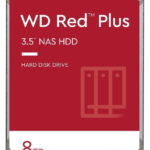 Disque dur interne 3.5" Western Digital Red Plus 8 To pour NAS (WD80EFZZ)