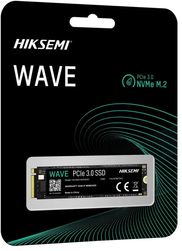 Disque Dur interne SSD Hiksemi Wave(P) M.2 2280 PCIe 3.0 NVMe 256 Go (HS-SSD-WAVE-P-256G) – Image 2