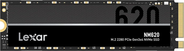 Prix Disque Dur interne SSD Lexar NM620 M.2 2280 PCle Gen3 x4 NVMe 512 Go (LNM620X512G-RNNNG) -  - 