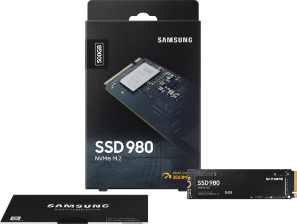 Prix Disque Dur interne SSD Samsung 980 M.2 2280 NVMe PCIe 3.0 - 500 Go (MZ-V8V500BW) -  -  – Image 8