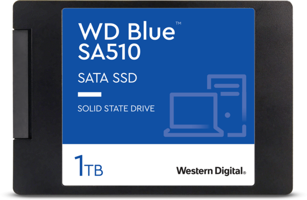 Disque dur interne SSD WD Blue SA510 SATA 2.5" 1 To (WDS100T3B0A)