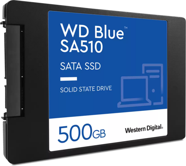 Disque dur interne SSD WD Blue SA510 SATA 2.5" 500 Go (WDS500G3B0A) – Image 3