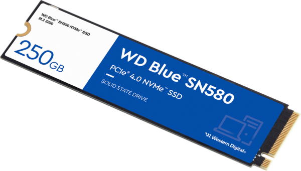 Disque dur interne SSD WD Blue SN580 M.2 2280 PCIe Gen4 x4 NVMe 500 Go (WDS500G3B0E) – Image 3