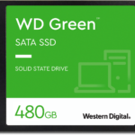 Disque dur interne SSD WD Green SATA 2.5" 3D NAND 480 Go (WDS480G3G0A-00BJG0)