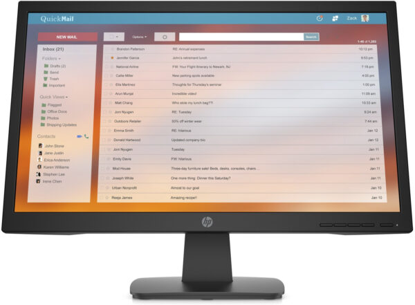 Écran 21,5" Full HD HP P22v G4 (9TT53AS)