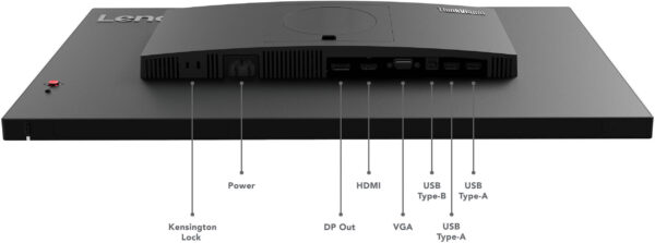 Écran 23,8" Full HD Lenovo ThinkVision T24i-30 (63CFMATXEU) – Image 11