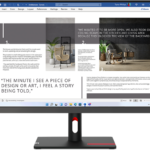 Écran 27" Full HD Lenovo ThinkVision S27i-30 (63DFKAT4EU)