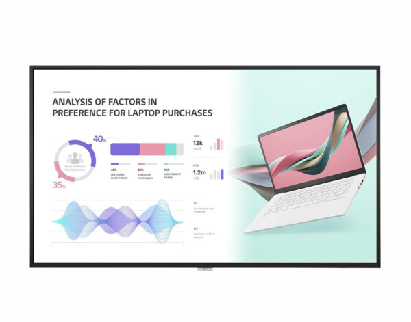 Écran d'affichage standard LG 49" UHD 4K (49UH5J-H)