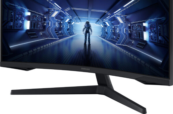 Écran gaming incurvé 32" WQHD Samsung Odyssey G5 - Courbure 1000R (LC32G55TQBUXEN) – Image 2