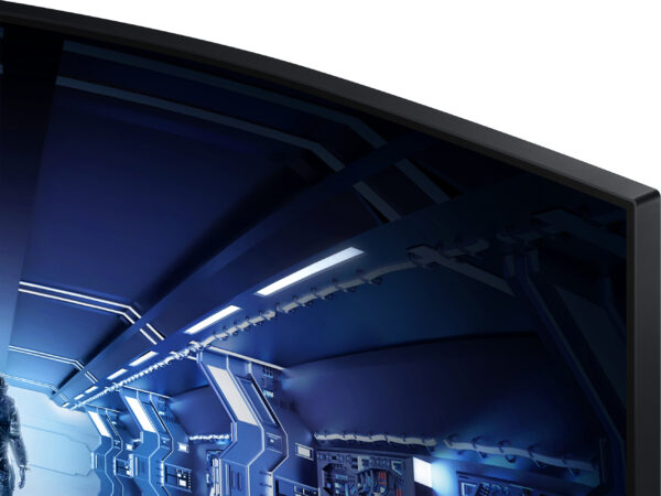 Écran gaming incurvé 32" WQHD Samsung Odyssey G5 - Courbure 1000R (LC32G55TQBUXEN) – Image 3