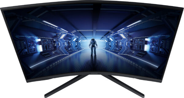 Écran gaming incurvé 32" WQHD Samsung Odyssey G5 - Courbure 1000R (LC32G55TQBUXEN) – Image 4