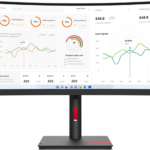 Écran incurvé 34" QHD Lenovo ThinkVision T34w-30 (63D4GAT1EU)