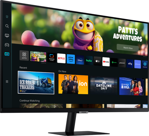 Écran intelligent 27" Samsung M5 avec télécommande (LS27CM500EMXZN) – Image 4