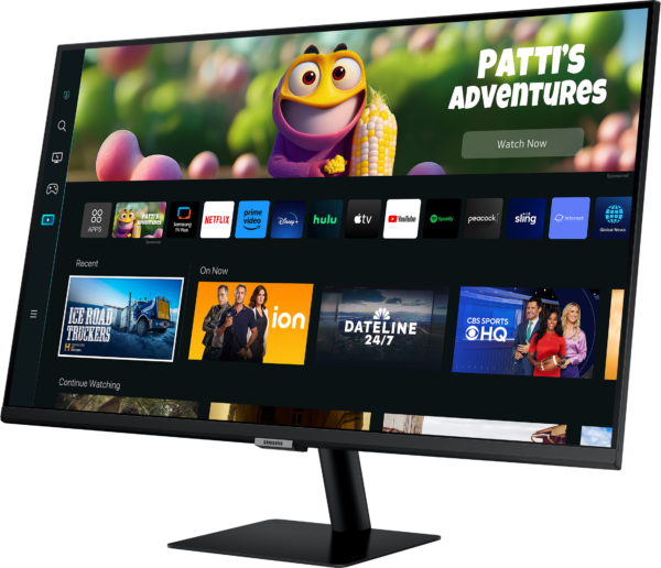 Écran intelligent 27" Samsung M5 avec télécommande (LS27CM500EMXZN) – Image 8