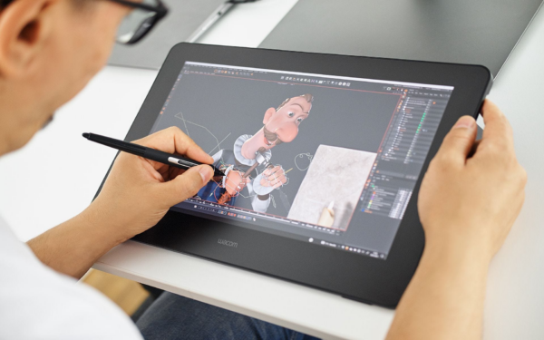 Écran interactif à stylet Wacom Cintiq pro 16 : Tablette Graphique avec écran 15,6" 4K (DTH167K0B) – Image 2