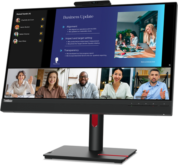 Écran Plat 24" Lenovo ThinkVision T24v-30 (63D8MAT3EU) – Image 3