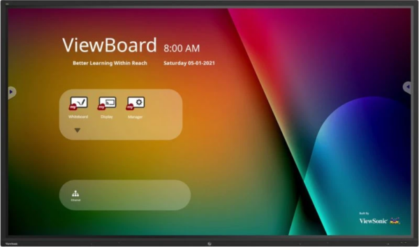 Écran Tactile d'affichage interactif Viewsonic ViewBoard® 98" 4K (IFP9850-4)