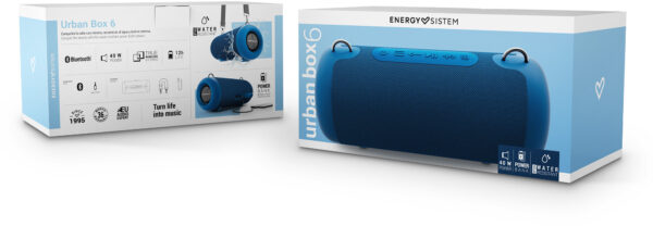 Prix Enceinte portable Bluetooth Energy Sistem Urban Box 6 Navy (455119) -  863.00 -  863.00 – Image 6