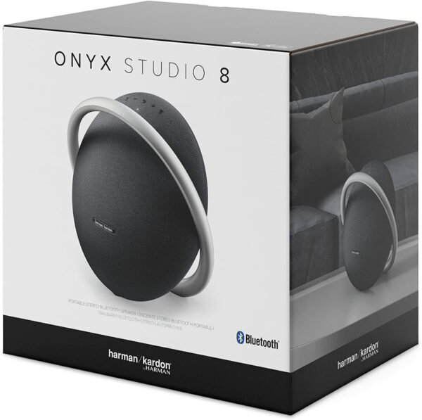 Prix Enceinte Portable Bluetooth Harman Kardon Onyx Studio 8 - Noir (HKOS8BLKUK) -  3551.00 -  3551.00 – Image 5