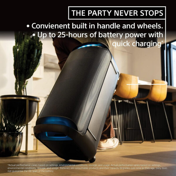 Enceinte portable Sony SRS-XV800 (SRS-XV800/BCAF1) – Image 5