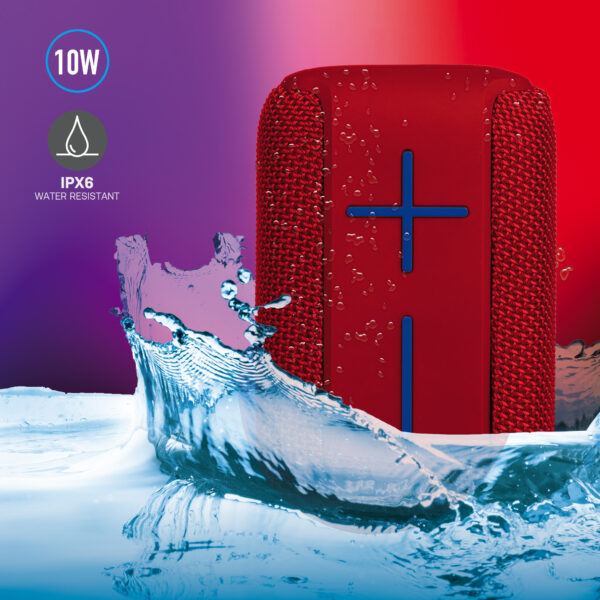 Prix Enceinte Waterproof NGS Roller Coaster Rouge 10W (ROLLERCOASTERRED) -  277.00 -  277.00 – Image 12