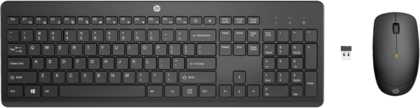 Ensemble clavier et souris sans fil HP 235 - AZERTY (1Y4D0UT)