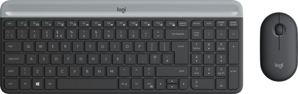 Ensemble clavier et souris sans fil ultra-fin Logitech MK470 AZERTY (920-009190)
