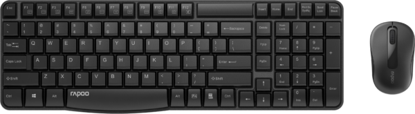 Ensemble sans fil souris + clavier Rapoo X1800S (AZERTY Français) – Image 2