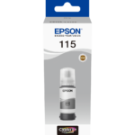 Epson 115 Gris - Bouteille d'encre Epson EcoTank d'origine (C13T07D54A)