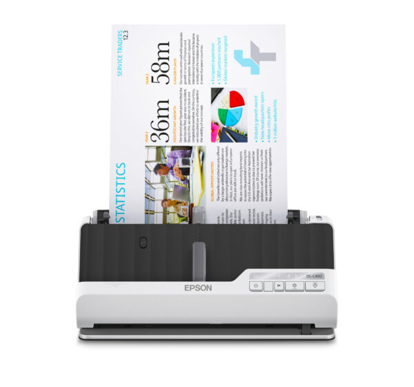 Prix Epson DS-C490 Chargeur automatique de documents + Scanner à feuille 600 x 600 DPI A4 Noir, Blanc (B11B271401) -  - 