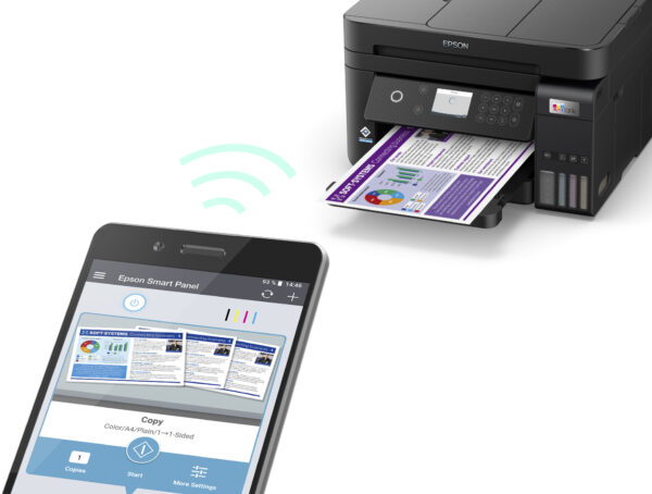 Epson EcoTank L6270 Imprimante pro multifonction à réservoirs rechargeables (C11CJ61404) – Image 9