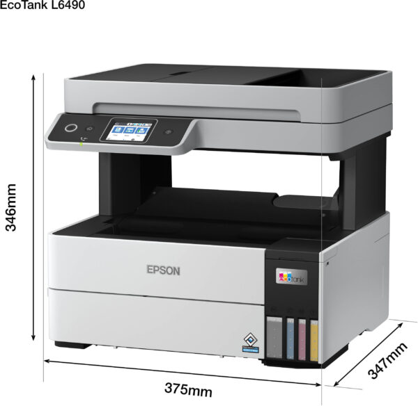 Epson EcoTank L6490 Imprimante multifonction à réservoirs rechargeables (C11CJ88404) – Image 9