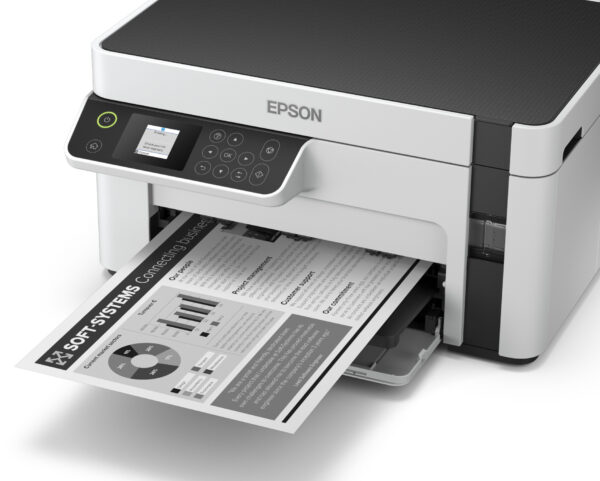 Epson EcoTank M2120 Imprimante multifonction monochrome à réservoirs rechargeables (C11CJ18403) – Image 12