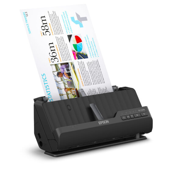 Prix Epson ES-C320W Chargeur automatique de documents + Scanner à feuille 600 x 600 DPI A4 Noir (B11B270401) -  -  – Image 4