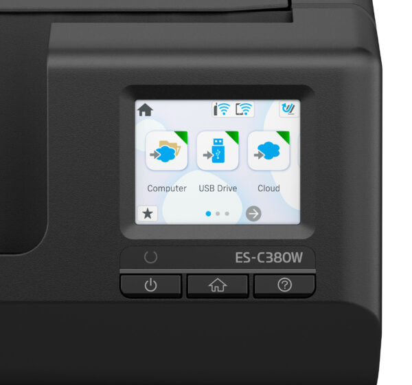 Prix Epson ES-C380W Chargeur automatique de documents + Scanner à feuille 600 x 600 DPI A4 Noir (B11B269401) -  -  – Image 11