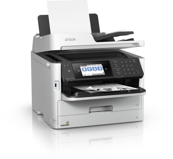 Epson WorkForce Pro WF-M5799DWF Imprimante multifonction monochrome à réservoirs rechargeables (C11CG04402) – Image 2