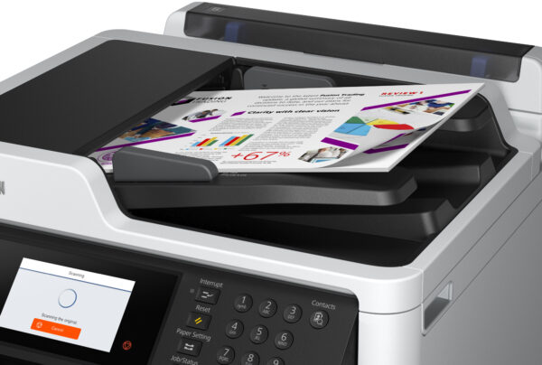 Epson WorkForce Pro WF-M5799DWF Imprimante multifonction monochrome à réservoirs rechargeables (C11CG04402) – Image 5