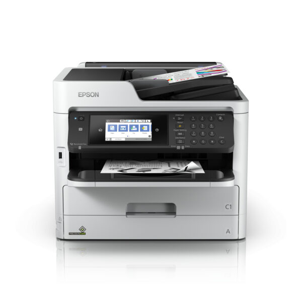 Epson WorkForce Pro WF-M5799DWF Imprimante multifonction monochrome à réservoirs rechargeables (C11CG04402)