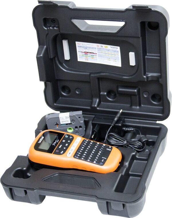 Etiqueteuse professionnelle portable Brother PT-E110VP - AZERTY – Image 4