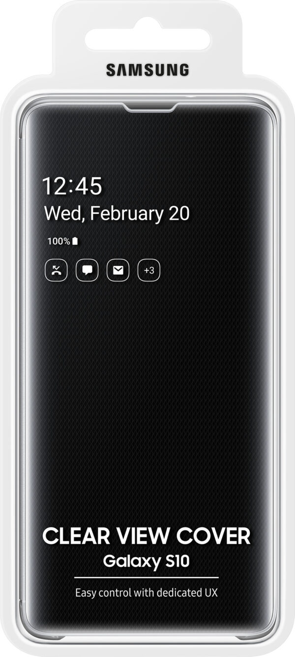 Prix Étui Samsung Clear View pour Galaxy S10 -  -  – Image 5