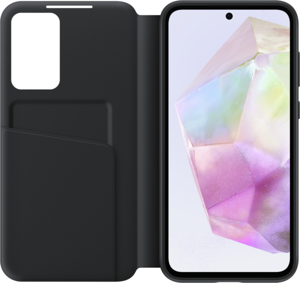 Étui Smart View avec porte-carte pour Galaxy A35 5G (EF-ZA356CBEGWW) – Image 2