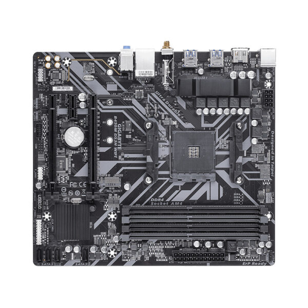 Prix Gigabyte B450M DS3H WIFI carte mère AMD B450 Emplacement AM4 micro ATX (B450M DS3H WIFI) -  -  – Image 2