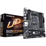 Prix Gigabyte B450M DS3H WIFI carte mère AMD B450 Emplacement AM4 micro ATX (B450M DS3H WIFI) -  - 