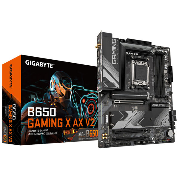 Prix Gigabyte B650 GAMING X AX V2 carte mère AMD B650 Emplacement AM5 ATX (B650 GAMING X AX V2) -  - 