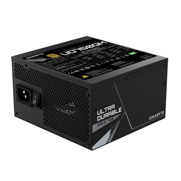 Prix Gigabyte GP-UD750GM unité d'alimentation d'énergie 750 W 20+4 pin ATX ATX Noir (GP-UD750GM) -  -  – Image 4
