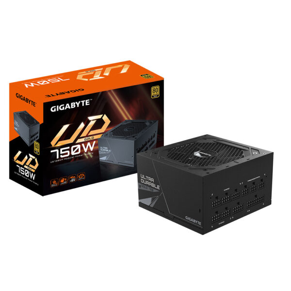 Prix Gigabyte GP-UD750GM unité d'alimentation d'énergie 750 W 20+4 pin ATX ATX Noir (GP-UD750GM) -  -  – Image 7