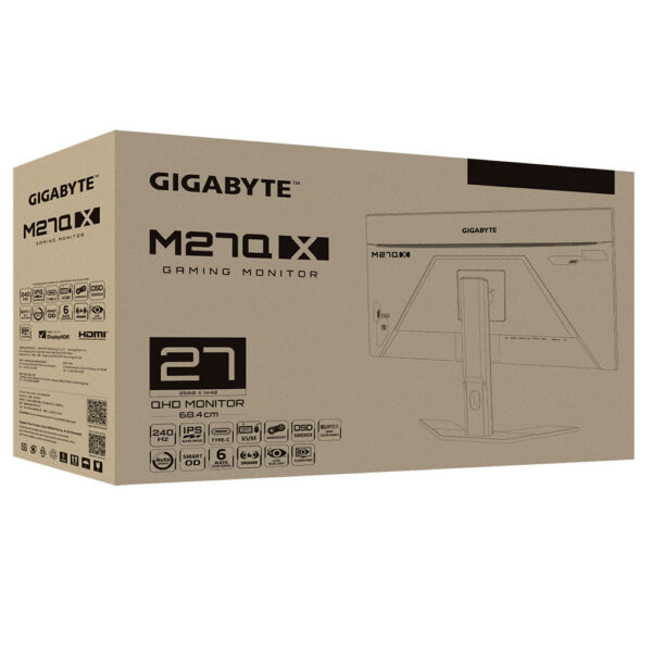 Prix Gigabyte M27Q X écran plat de PC 68,6 cm (27") 2560 x 1440 pixels Quad HD LED Noir (M27Q X) -  -  – Image 8
