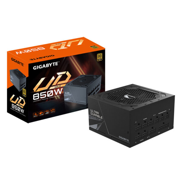 Prix Gigabyte UD850GM unité d'alimentation d'énergie 850 W 20+4 pin ATX ATX Noir (GP-UD850GM) -  -  – Image 7
